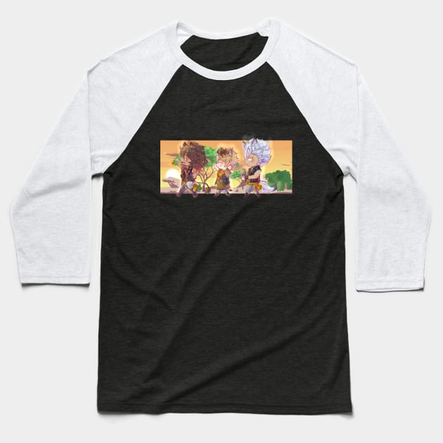 Savanaclaw Parade Baseball T-Shirt by Kamapon's Workshop